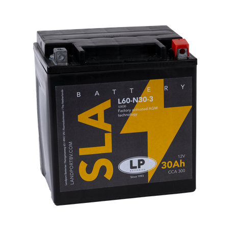 Batterie moto Landport L60-N30-3 12V 30Ah