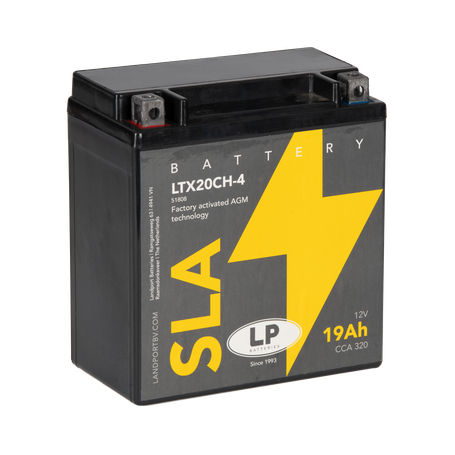 Batterie moto Landport YTX20CH-4 12V 19Ah