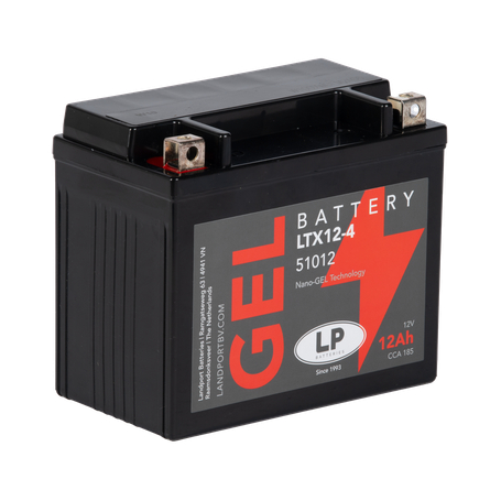 Batterie moto Landport LTX12-4 12V 10Ah