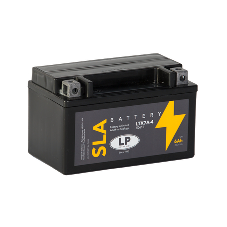 Batterie moto Landport YTX7A-4 12V 6Ah