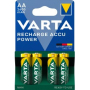 4 Piles AA / LR6 Varta Accu Power 2600mAh